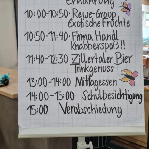 Lebensmittelpraxistag in Landeck