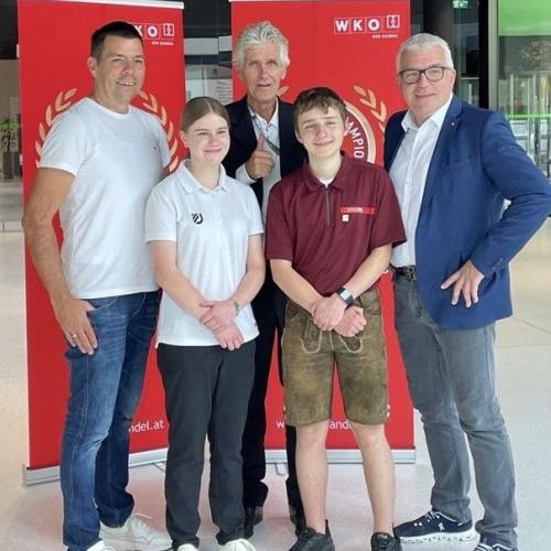 Junior Sales Champion National in Salzburg 