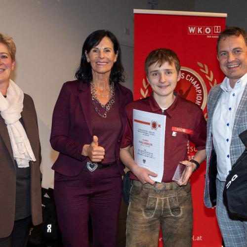 Junior Sales Champion National in Salzburg 